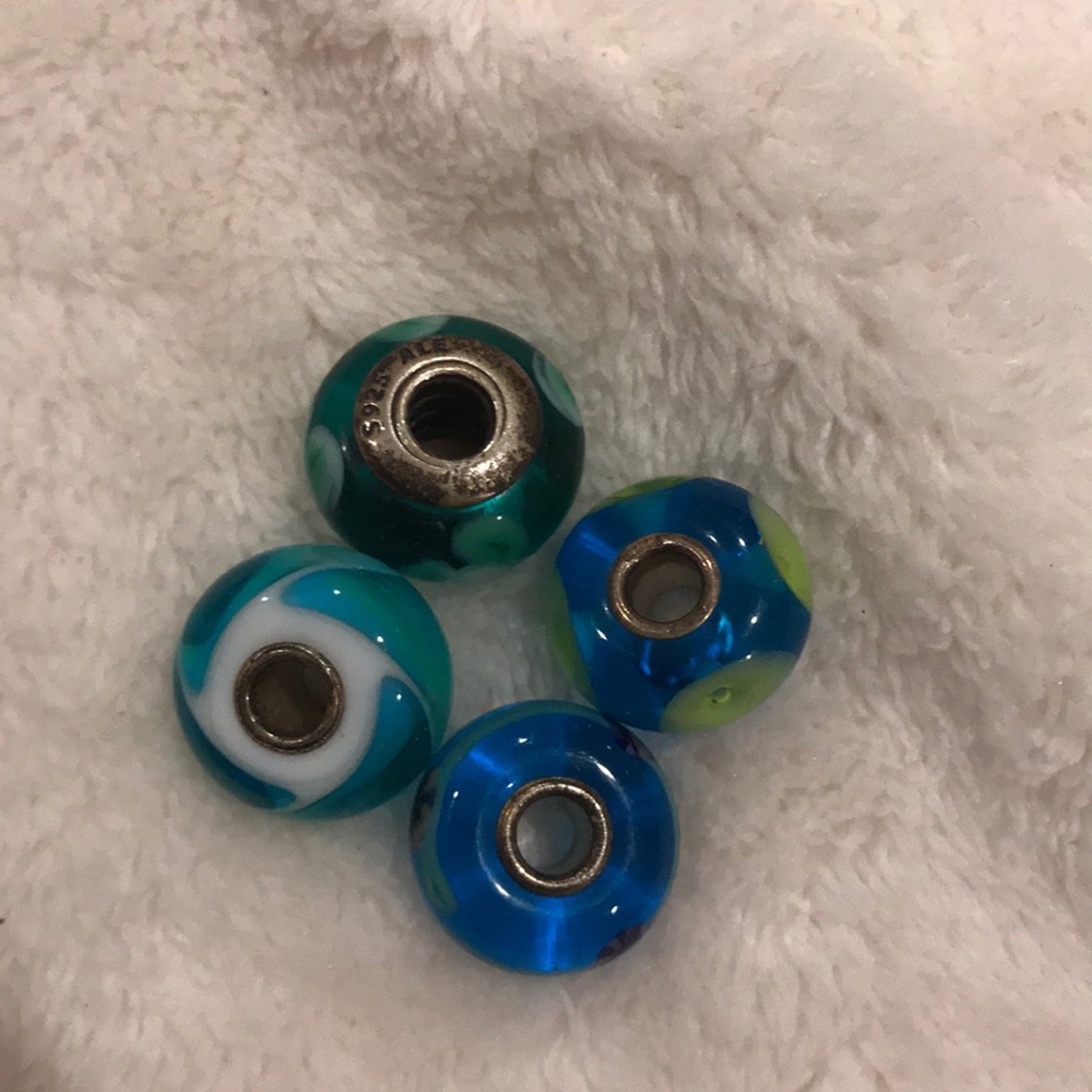 Trollbeads Glass Charm Beads